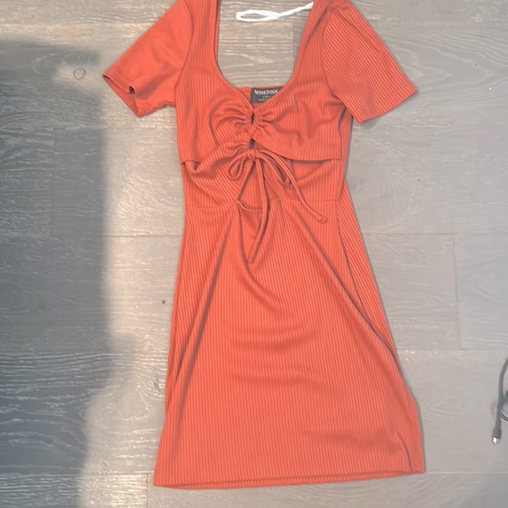 Orange ish dress